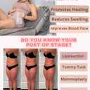 Sonryse PS052 Compression Garments Post Surgery After Liposuction Fajas Colombianas (Black, S)