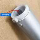 Kerlista Replacementpart Pole Saw Attachment Compatible with KM 55 RC-E KM 56 RC-E KM85 R KM 94 RC-E KM 111R Brushcutters 4182 200 0160