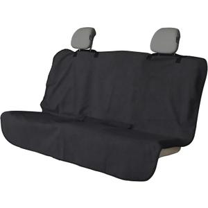 Back Seat Cover for Car Trucks Van SUV,Waterproof Rear Bench Towel Seat Covers for Dogs and Kids,Automotive Backseat Protector (Black)