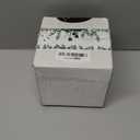 Felice Arts 2 Pack Artificial White Rose Flower Head Garland Each 6.7FT Fake Rose Vine Hanging Garland for Thanksgiving Day Door Stairs Table Centerpiece Arrangement Wall Decor