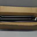 Tension Curtain Rod Extra Long Outdoor Curtain Rod Black Shower Curtain Rods No Drilling 31-168 In2.58-14FtAdjustable Spring Tension Rods Heavy Duty for Bathroom Patio Window Rust Proof