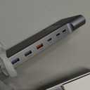 TobenONE MacBook Docking Station Dual 4K@60Hz Monitor, 16-in-2 USB C Docking Station Stand with 2.5Gbps Ethernet,100W GaN Power Supply, 2 HDMI&DP, 5 USB Ports