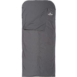 Teton Sleeping Bag Liner; A Clean Sheet Set Anywhere You Go; Perfect for Travel, Camping, and Anytime Youre Away from Home Overnight; Machine Washable; Travel Sheet Set for Your Sleeping Bag (Cotton XL / 87" x 36")