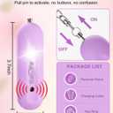 Personal Safety Alarm for Women - Waterproof Rechargeable Security Alarm - 140dB Extra Loud Siren with SOS Strobe Light - Self Defense Keychain for Women Girls Teens Seniors