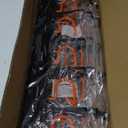 68'' All Metal Garden Tool Organizer Wall Mount Garage Tool Organizers and Storage Broom Holder Wall Mount with Hooks Tool Hangers for Shed