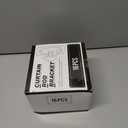 No Drilling Curtain Rod Brackets, Self Adhesive Curtain Holders, Adjustable Stick on Wall Curtain Rod Hooks Hanging for Bathroom Kitchen Home (16 Pack) (Retro Color)