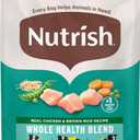 Nutrish Puppy Dry Dog Food, Chicken & Brown Rice, 6 lb. Bag (Rachael Ray) (EXP 01/18/27)