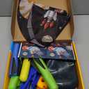 Otoseth Toys Rocket Launcher for Kids - Launch up to 100 Ft, 8 Multi-Color Foam Rockets & Adjustable Launch Stand, Kids Outdoor Toys, Age 3+