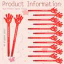 48 Pcs Red Ribbon Week Gifts Pens Bulk Drug Free Hand Ballpoint Pens Say No to Drugs Awareness Gift for Student School Classroom Volunteer Publicity Event Charity Campaigns Supplies (General)