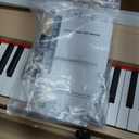 Ktaxon 88 Key Keyboard Piano Set, Full Size Digital Piano with Multi-Adjustable Height Bench, Powerful Functional Panel, Professional 3 Pedal Unit and Dual Mode Connectivity for Beginner(Wood)