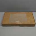 3 Set Baskets for Gifts Empty, Large Woven Bamboo Gift Basket Kit with Handles, Sturdy Empty Gift Baskets to Fill for Christmas, Birthday Party Wrapping Gift -3 Cellophane Wrap Bags,3 Gift Cards