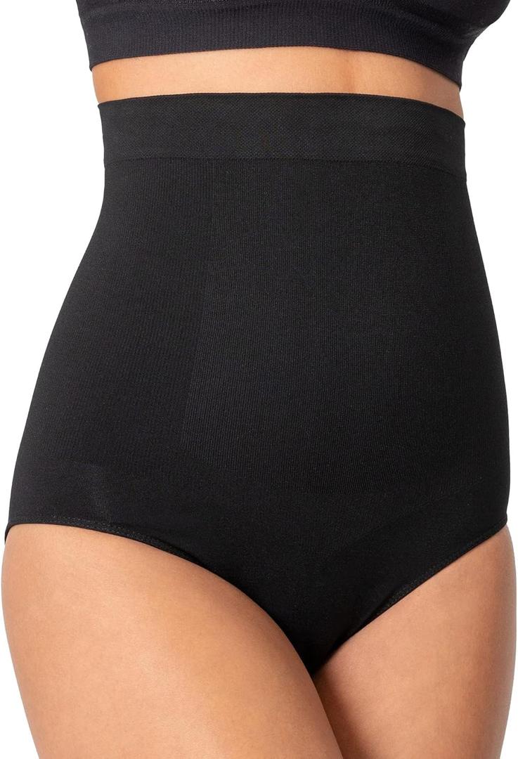 SHAPERMINT Shapewear for Women - Seamless Shapewear Tummy Control Panty, Body Shaper, Tummy Control Underwear for Women (Small, Black)