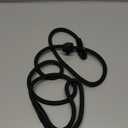 Fenrir Slip Leash 1.4m Professional Dog Training Lead to Stop Pulling, Perfect for Walks, Easy to Use, Spring Loaded Stopper, Light Weight and Durable (Black)