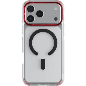 Ghostek Covert iPhone 17 Pro Max Clear Case - Compatible with MagSafe Accessories, Shockproof Silicone, Minimalist Phone Cover (6.9 Inch, Clear)