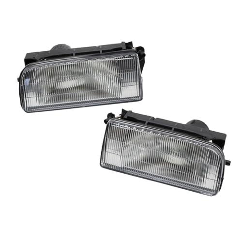 Jecoupoon Bumper Fog Lights Assembly Compatible with E36 M3 318i 318is 318ti 323i 323is 325i 325is 328i 328is 1992-1998 Fog Lamps with H1 12V 55W Bulbs