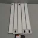 EZVALO 5-Pack Under Cabinet Lighting, 4000mAh Rechargeable Motion Sensor Light, 16.5inch Magnetic Closet Lights with Dimmable & 3 Color Temps, Wireless Motion Activated Lights with Remote for Kitchen