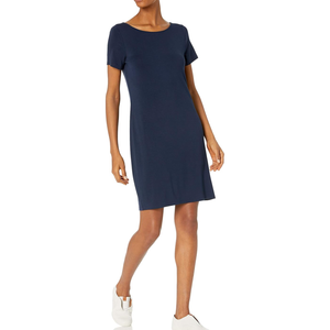 Women's Jersey Regular-Fit Ballet-Back t-Shirt Dress (Previously Daily Ritual) S