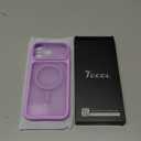 TOCOL for iPhone 17 Pro Max Case, Full Camera Protection, Built-in Magnetic Ring, Compatible with Magsafe Charger, Translucent Matte Phone Case for iPhone 17 ProMax 6.9 Inch (Light Purple)