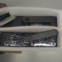 Smart Fingerprint Door Lock, Keyless Entry Front Door Lock Deadbolt with Doorbell, Smart Mortise Lock Built in App Control, IC Card, Keys, Anti-Peep Touchscreen, Perfect for Home/Apartment