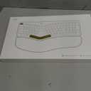 Nulea RT05B Bluetooth Ergonomic Split Keyboard, Wireless USB-C Rechargeable with Cushion Wrist Rest, Compatible Windows Mac