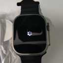 Apple Watch Ultra [GPS + Cellular 49mm] Titanium Case with Midnight Ocean Band, One Size