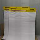 Post-it Super Sticky Easel Pad 25 in x 30 in White 30 Sheets/Pad 2 Pad/Pack Large White Premium Self Stick Flip Chart Paper Super Sticking Power (559)