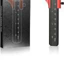 Model Tool Parallel Line Scribing Tool, Ruler with Adjustable Edge Guide