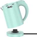 0.5L Small Portable Electric Kettles for Boiling Water, Stainless Steel Travel Kettle, Fast Boil Teapot, Boil-Dry Protection & Auto Shut-Off, Perfect For Traveling Cooking, Coffee, Tea, Eggs(Green)