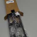 VAEHOLD Black Hat and Coat Wall Mount Rack 5 Hooks for Robes, Bags, Keys, and Towels Bathroom Towel Hanger Organizer (2 Pack)