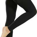 Medical Thigh High Compression Socks,for Women & Men,20-30 MmHg Support Stockings Varicose Veins Compression,Leg Sleeves Footless Hose Legs Open Toe for Relief Shin Splints,Edema,Swelling (Black)