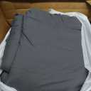 Bedsure Queen Comforter Set Dark Grey - Bed in a Bag Queen Size Bedding 7 Pieces, Gentle Soft Pintuck Bed Set Gift for Family, Pinch Pleat All Season Comforter with Sheets, Pillowcases & Shams