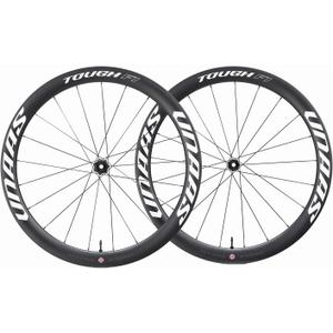 WINSPACE UNAAS Tough F Carbon Fiber Wheelset 700C Disc Brake Ultralight 50mm Depth Road Bike Wheels, Tubeless Ready.