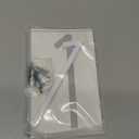 VONDERSO 8 Inch Large House Numbers for Outside, Zinc Alloy Address Numbers with Durable Stain-Resistant White Stone Powder Coating, Heavy-Duty Door Numbers for Home or Business (Number 1,Matte White)