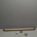 36 Inch Anti Slip Shower Grab Gold, Munzong Bathroom Grab Bar, Knurled Bathroom Balance Bar,Safety Hand Rail Support Handicap Elderly Injury Senior Assist Bath Handle