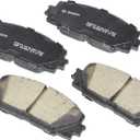 Bosch BC1184A QuietCast Premium Ceramic Front Disc Brake Pad Set