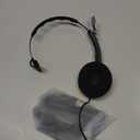 USB Headset with Microphone for PC, Computer Headset with Microphone Noise Canceling Mic for Laptop Call Center Wired Headset with Mic for Work Zoom Skype Teams from Office Home (Black) (Dual Ear)