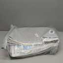 Collive Blue Floral Rugs for Girls, 5x7 Washable Bow Area Rug for Living Room, Cute Ultra-Thin Non Slip Indoor Decor Carpet for Nursery Kids Room Bedroom Playroom (Blue 5' x 7')