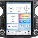 LINKSWELL GEN6 Car Radio for Jeep Wrangler JL 2018-2021 & Gladiator 2020-2021 Android 11 T-Style 12.1 Inch Stereo 4+64GB Head Unit with Wireless CarPlay/Android Auto,Upgraded DSP & EQ