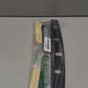 Pizza Cutter Rocker Blade with Wooden Handle, Premium 14inch Pizza Knife Rocker Cutter with Sharp Stainless Steel Blade and Protective Cover, Slicing Through Crust in One Single Rocking Motion