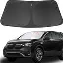 YYCKE Windshield Sun Shade Accessories Compatible with 2017 2018 2019 2020 2021 2022 CR-V CRV for Honda Foldable Sunshade Sun Visor Blocks UV