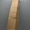 Aoxun Beach Umbrella with Tilt Pole, Portable Sand Anchor and Carry Bag, UPF 50+ Sun Shelter Air Vents Design for Outdoor Activities (Navy Blue & White), 6.5ft