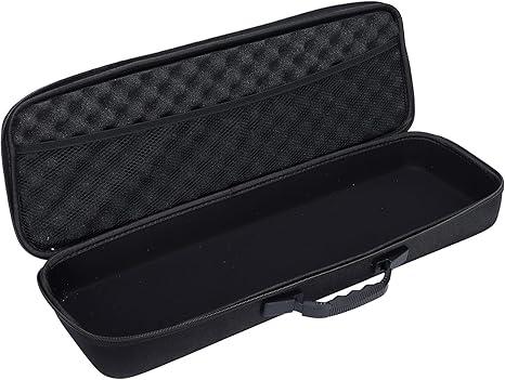 Hard Shell Fishing Rod Case Fishing Gear Storage Bag Fishing Pole Protector with Double Zippers Sponge Padding for Rods Reels Boat Accessories