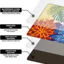 Kitchen Mats for Floor 2PCS Cushioned Anti Fatigue Kitchen Mats Waterproof Non Slip Kitchen Mat Rug Set Comfort Foam Standing Mat for Sink, Laundry, Office,17.3" x 28" + 17.3" x 47", Colorful