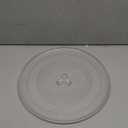 12" Microwave Glass Plate Replacement Fits for Whirlpool - W10337247 W11367904 Microwave Round Glass Plate for 1.5 & 1.7 Cubic Foot Microwaves - BY AMI PARTS