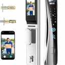 EIYSIE WiFi Deadbolt Lock with Camera & Video Doorbell, 8-in-1 Keyless Lock