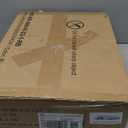 Furologee Kitchen Bakers Rack with Hutch, Coffee Bar Station 4 Tiers, Microwave Oven Stand with 6 S Hooks and Pegboard, Kitchen Microwave Rack for Spice Organizer Workstation, Rustic Brown (22inch)