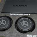 HALODISC 2 Wheel Covers Designed for Tesla Model 3 (19 Warp Wheels & Nova Wheels & Sport Wheels) Model Y (19" Crossflow Wheels & Gemini Wheels) & Model S (19" Tempest Wheels), RTP-Black