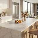 Silicone Mat 3FT x 5FT (90x150cm), White Translucent | 1.5mm silicone mat, waterproof, heat resistant, non-slip & cuttable. Protect countertops, tables & kitchen islands.