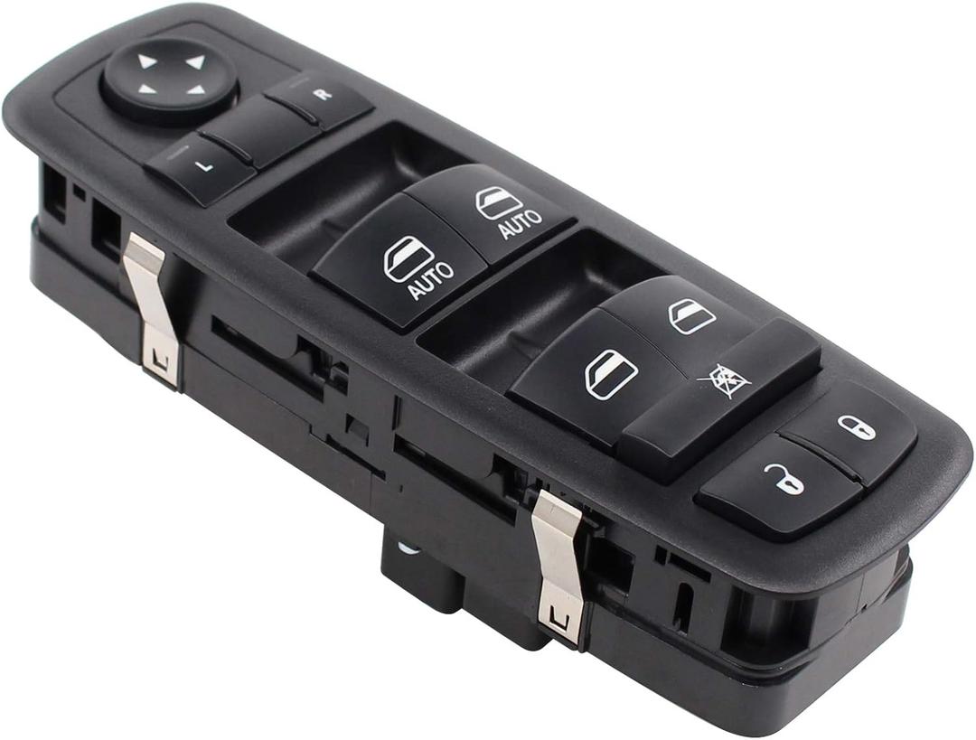 NewYall Front Left Power Door Window Switch for Dodge Durango 2014-2019, Jeep Grand Cherokee 2014-2019