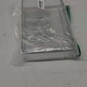 iDesign Kitchen Binz BPA-Free Plastic Stackable Organizer Box with Lid - 7.26" x 10.75" x 2.37", Clear